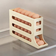 4-Tier Rolling Egg Dispenser